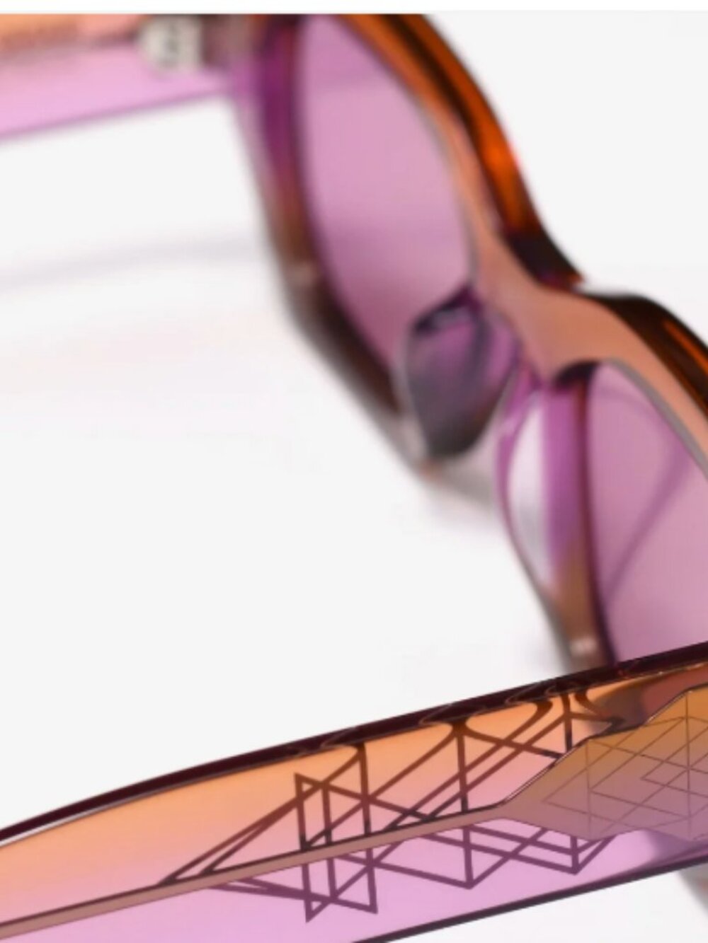 AKILA x Sang Bleu Vantage 3.0 Limited Edition Sunglasses -  Gradient/Purple/Red - Picture 3 of 7